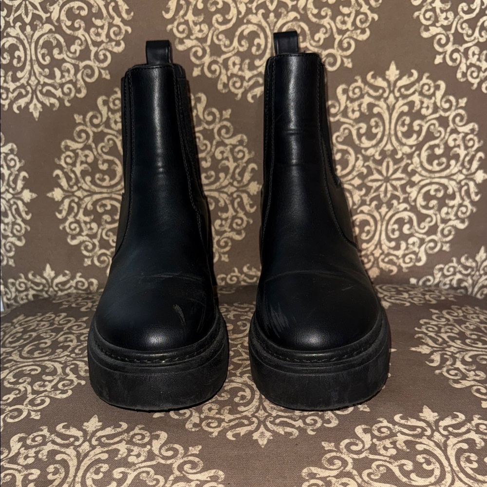 Forever 21 Black Ankle Boots